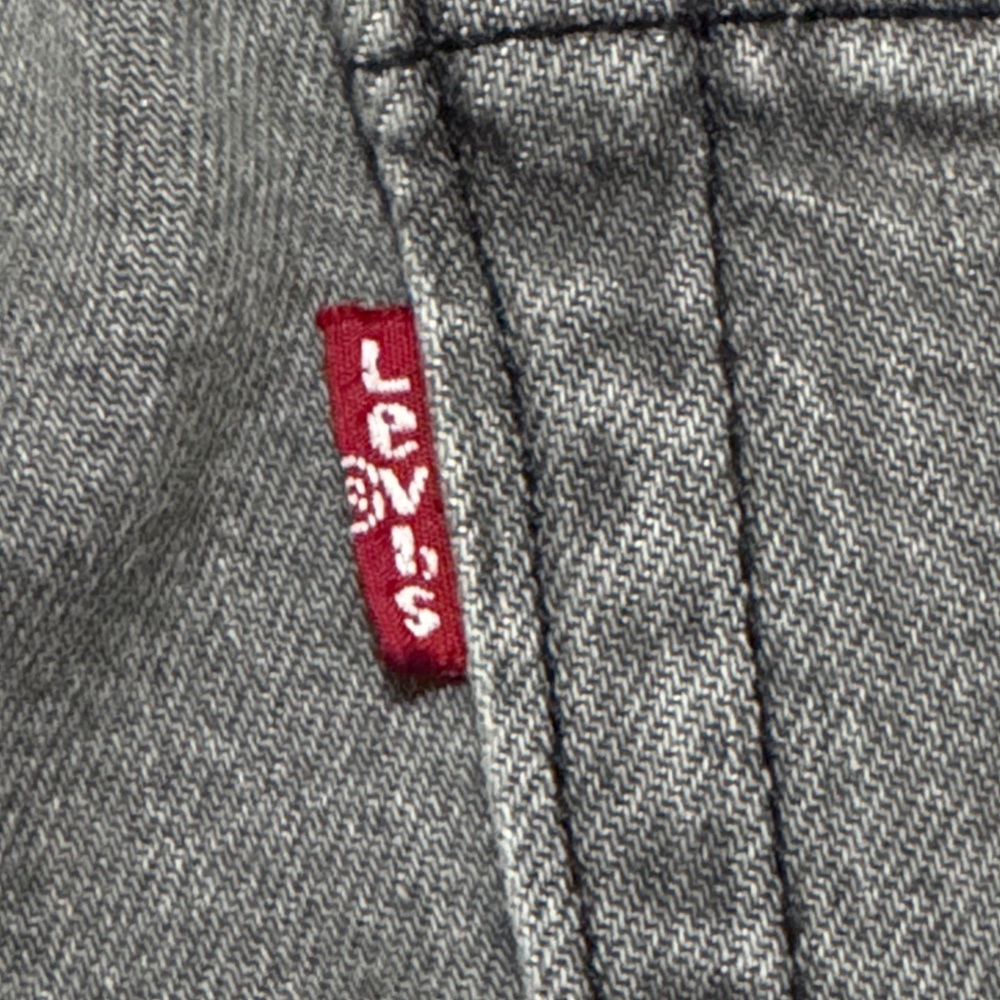 Wmns Levi’s 514 Gray Jeans-Sz tag 29x30-58% Cotton Blend-EUC - Picture 13 of 14